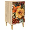 vidaXL Arm&aacute;rio de Cabeceira GENNEP Carvalho Sonoma 36 x 33 x 60 cm