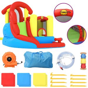 Happy Hop Castelo insufl&aacute;vel c/ escorrega e piscina 280x319x211 cm