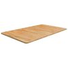 vidaXL Bancada p/ WC 100x60x1,5 cm madeira tratada castanho-claro