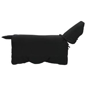 vidaXL Cobertor de Cavalo Preto 75 cm Poli&eacute;ster