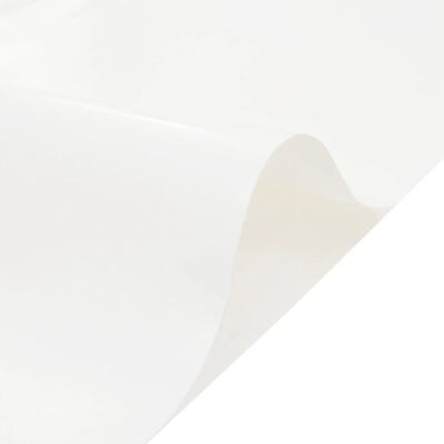 vidaXL Lona 1x2,5 m 650 g/m² branco