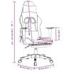 vidaxL Cadeira de gaming com apoio de p&eacute;s tecido camuflagem e preto