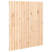 vidaXL Cabeceira de parede 95,5x3x110 cm madeira de pinho maciça