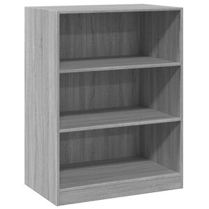 vidaXL Roupeiro 77x48x102 cm derivados de madeira cinzento sonoma
