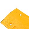 vidaXL Lomba redutora de velocidade 97x32,5x4cm borracha preto/amarelo