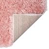 vidaXL Tapete shaggy de pelo alto com 50 mm 100x200 cm rosa