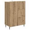 vidaXL Buffet Carvalho Arttisan 66 x 34,5 x 91,5 cm