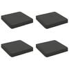 vidaXL Almofadas de Assento de 4 Pe&ccedil;as VUGHT 4 pcs 100% Poli&eacute;ster