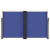 vidaXL Toldo lateral retr&aacute;til 140x600 cm azul