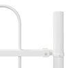vidaXL Cerca para Jardim 2 pcs Branco 3,4 x 1,2 m