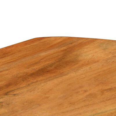 vidaXL Mesa de cabeceira em madeira de acácia maciça 45x35x45 cm