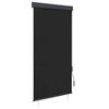 vidaXL Estore de rolo para exterior 100x250 cm antracite
