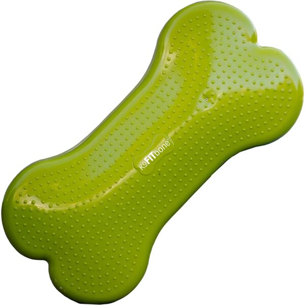 FitPAWS Plataforma equil&iacute;brio p/ c&atilde;es K9FITbone PVC verde FPK9BONEGR