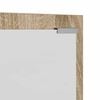 vidaXL Cabideiro de Parede Carvalho Sonoma 100 x 10 x 100 cm