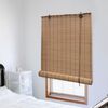 vidaXL Estore de enrolar 140x220 cm bambu castanho