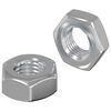 vidaXL Porca Hexagonal 2 unid. Prateado m8 Metal