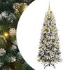 vidaXL &Aacute;rvore de Natal Artificial com 300 LEDs Branco 180 cm