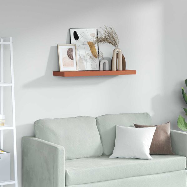 vidaXL Prateleira de Parede Vermelho 90 x 23,5 x 4 cm