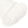 vidaXL Corda de barco 5 mm 500 m polipropileno branco completo