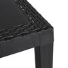 vidaXL Mesa de jardim 59x47x40 cm PP antracite
