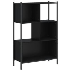vidaXL Estante 72x28x109 cm derivados de madeira preto