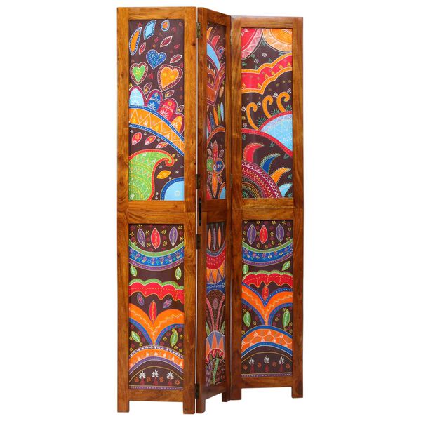 vidaXL Divisor de Ambiente Marrom mel 105 x 1,5 x 180 cm