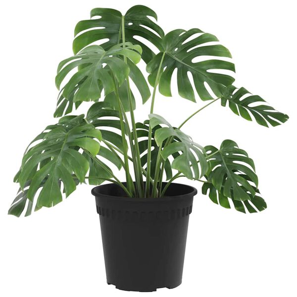 vidaXL Vaso Redondo para Flores 24 pcs Preto &Oslash; 19 x 16 cm Pl&aacute;stico