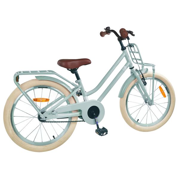 vidaXL Bicicleta Infantil 20 Polegadas para 6-11 Anos Verde Claro