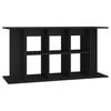 vidaXL Suporte de aqu&aacute;rio 120x40x60 cm derivados de madeira preto