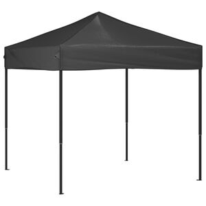 vidaXL Tenda para festas dobr&aacute;vel 2x2 m antracite