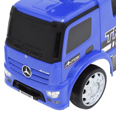 vidaXL Andador camião Mercedes Benz azul