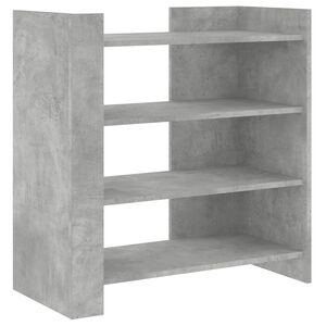 vidaXL Aparador 73,5x35x75 cm derivados de madeira cinzento cimento