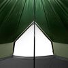 vidaXL Tenda familiar tipi para 12 pessoas impermeável verde