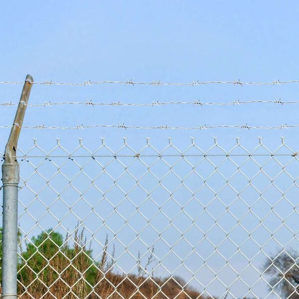 vidaXL Rolo de arame farpado 500 m