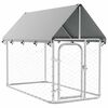 vidaXL Canil de exterior com telhado 200x100x150 cm