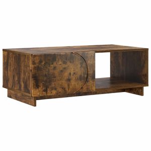 vidaXL Mesa de centro Carvalho Fumado 95 x 50,5 x 35 cm