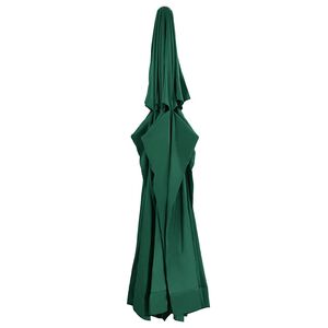 vidaXL Tecido de substitui&ccedil;&atilde;o p/ guarda-sol de exterior 610 cm verde