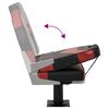 vidaXL Assentos de barco 2 pcs com pedestal rotativo a 360&deg;