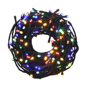 vidaXL Cord&atilde;o de luzes com 150 luzes LED 15 m PVC multicolorido