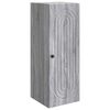vidaXL Arm&aacute;rio de Parede Sonoma cinzento 33 x 34,5 x 90 cm