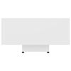 vidaXL Mesa de centro 85x55x31 cm contraplacado branco