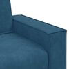 vidaXL Poltrona 100x78x84 cm veludo azul
