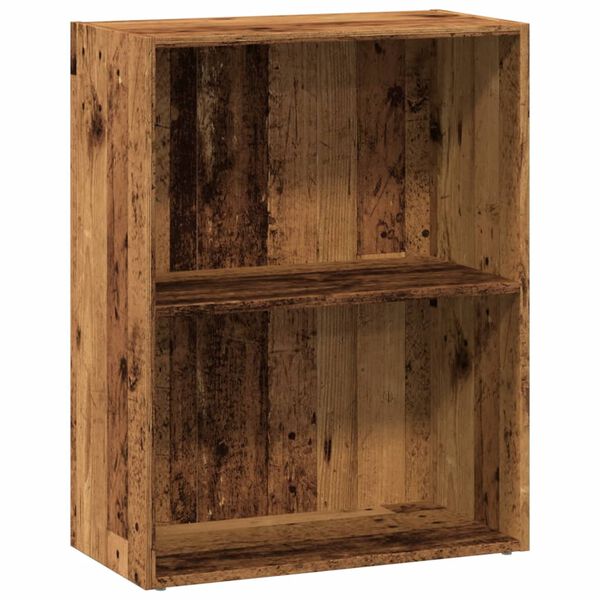 vidaXL Estante 60x30x77 cm derivados de madeira madeira velha