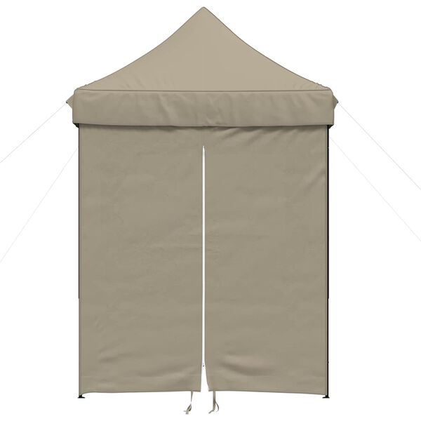 vidaXL Tenda de Festa Cinzento-acastanhado 200 x 200 x 306 cm