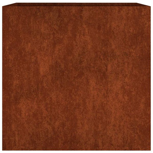vidaXL Vaso/floreira 40x41x40 cm a&ccedil;o corten