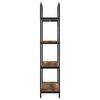 vidaXL Estante Carvalho Defumado 80 x 30 x 146 cm Madeira processada