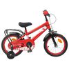 vidaXL Bicicleta Infantil 14 Polegadas para 3 a 5 anos Vermelho