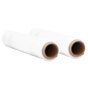 vidaXL Pel&iacute;cula extens&iacute;vel 2 unid transparente 17 &mu;m 50 cm x 150 m