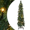 vidaXL &Aacute;rvore de Natal artificial pr&eacute;-iluminada + 60 luzes LED 120 cm