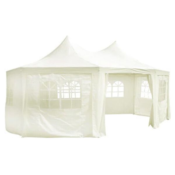 vidaXL | Cobertura de Tenda para Jardim | Creme 6 x 4.5 x 3 m tecido